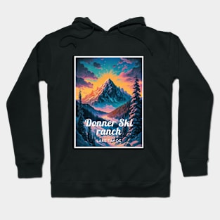 Donner Ski Ranch Lake Tahoe USA Hoodie